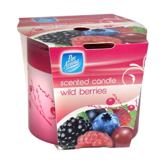 PAN AROMA SCENT CANDLE- JUICY BERRIES