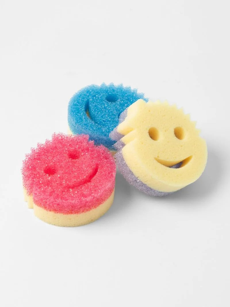 SCRUB MOMMY COLOURS 3PK
