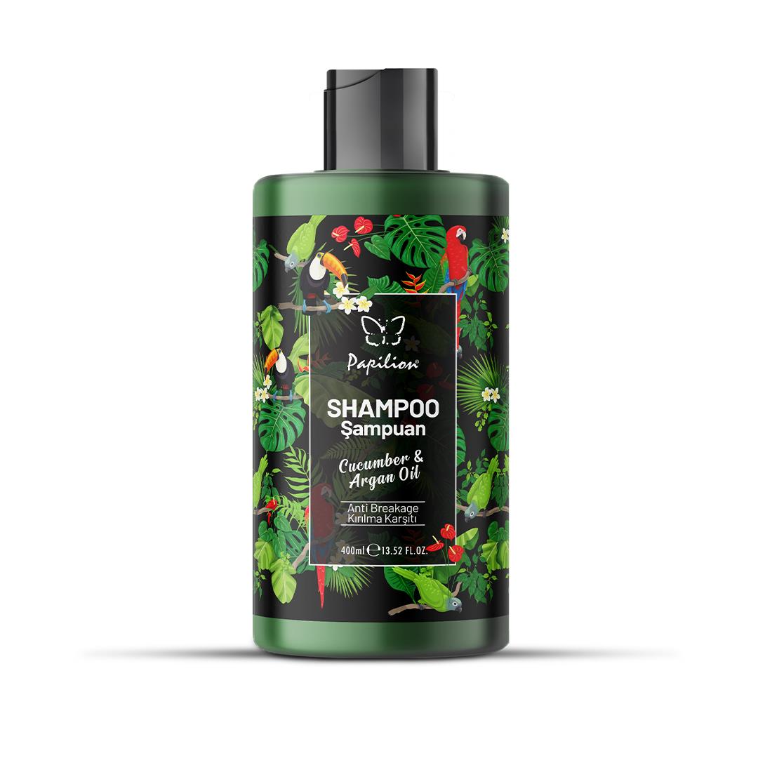 PAPILION SHAMPOO-CUCUMBER & ARGAN OIL