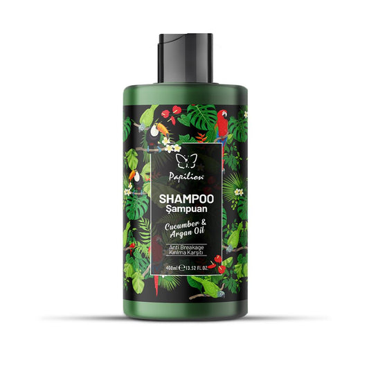 PAPILION SHAMPOO-CUCUMBER & ARGAN OIL
