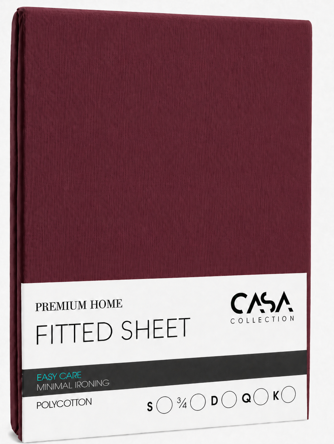 CASA FITTED SHEET DBL
