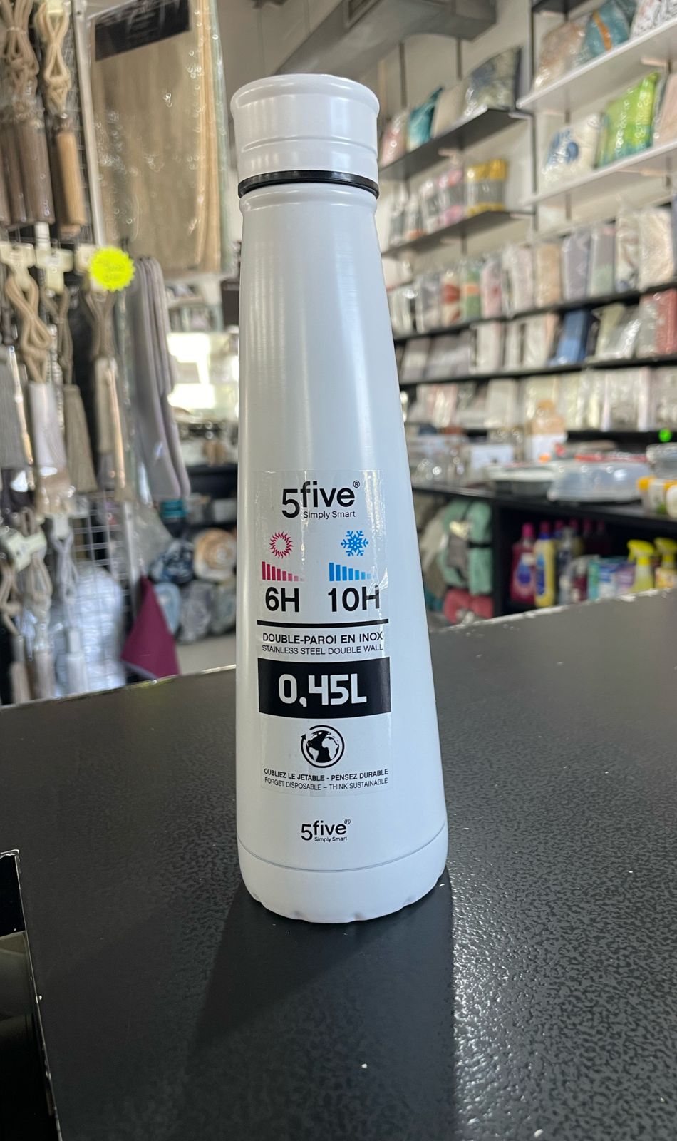 FLASKS 450ML WHITE