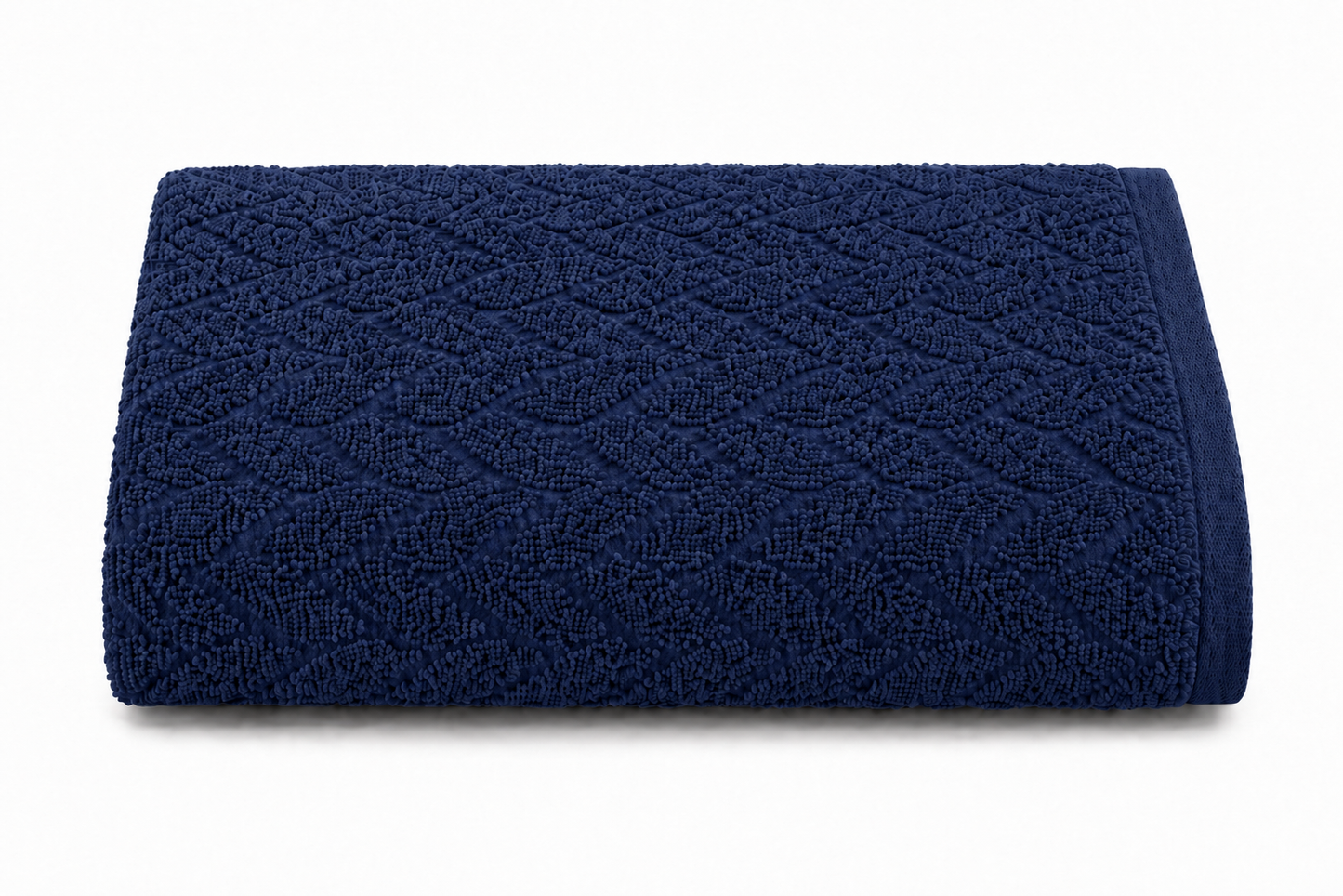 JACQUARD BATH SHEET LEAF DESIGN