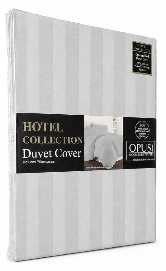 OPUS1 300 THREAD COUNT DUVET COVER - QUEEN