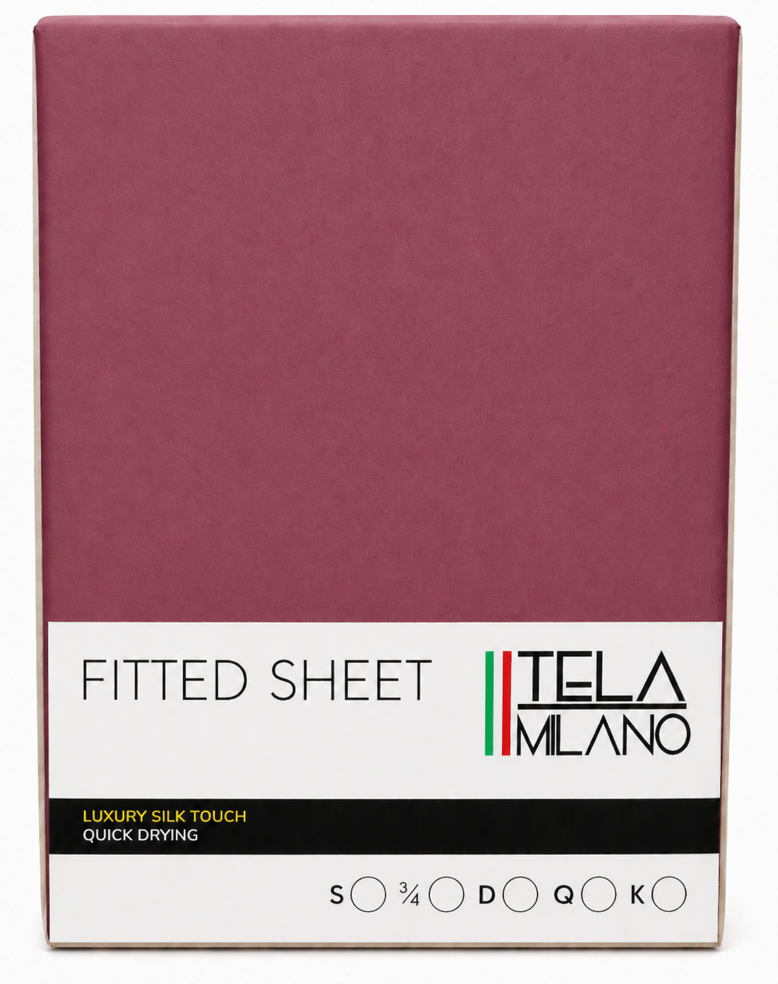 TELA MILANO FITTED SHEET  QUEEN