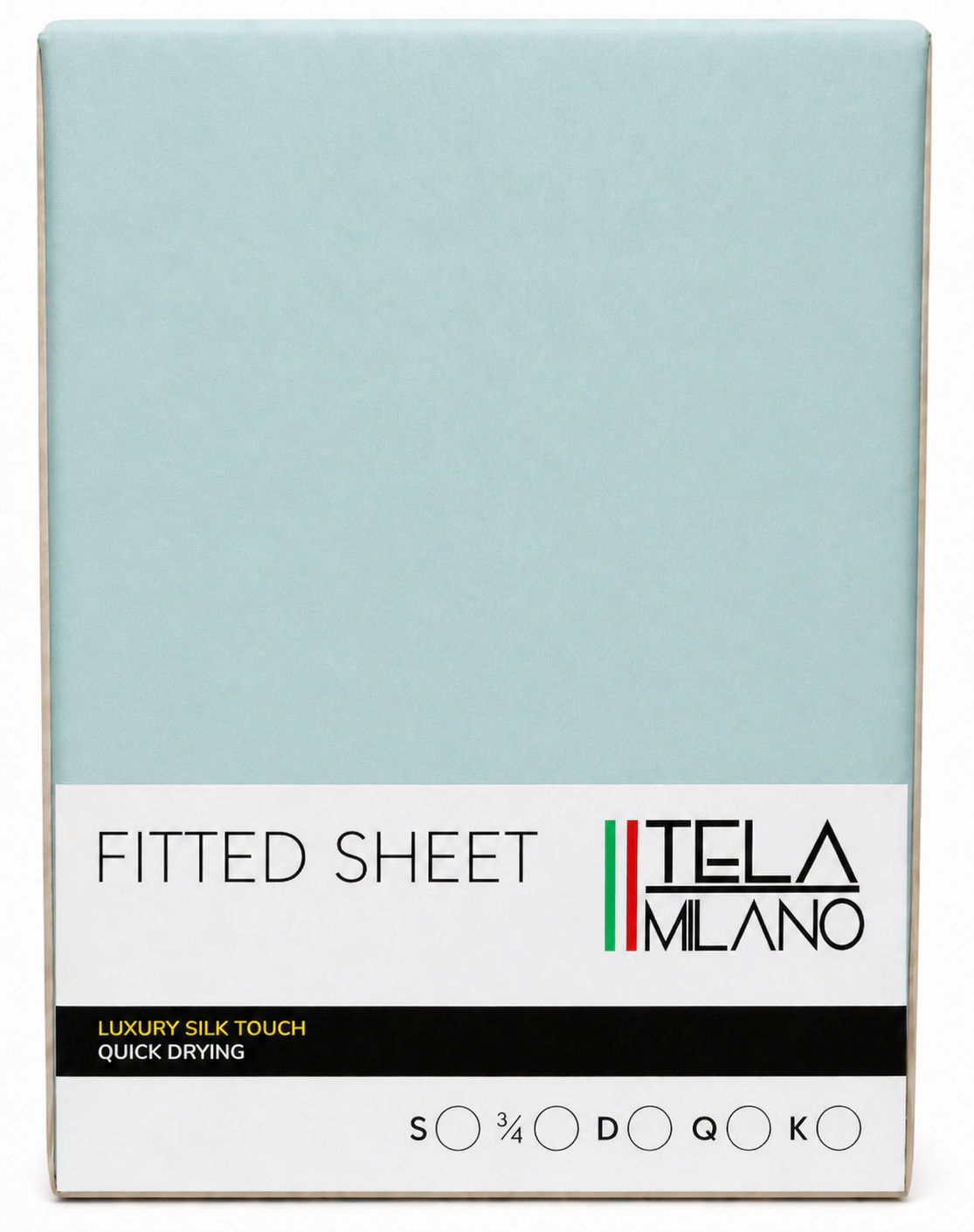 TELA MILANO FITTED SHEET  QUEEN