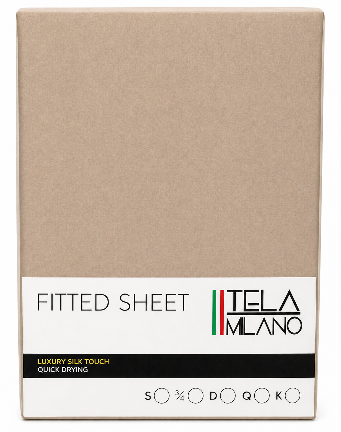 TELA MILANO FITTED SHEET  QUEEN