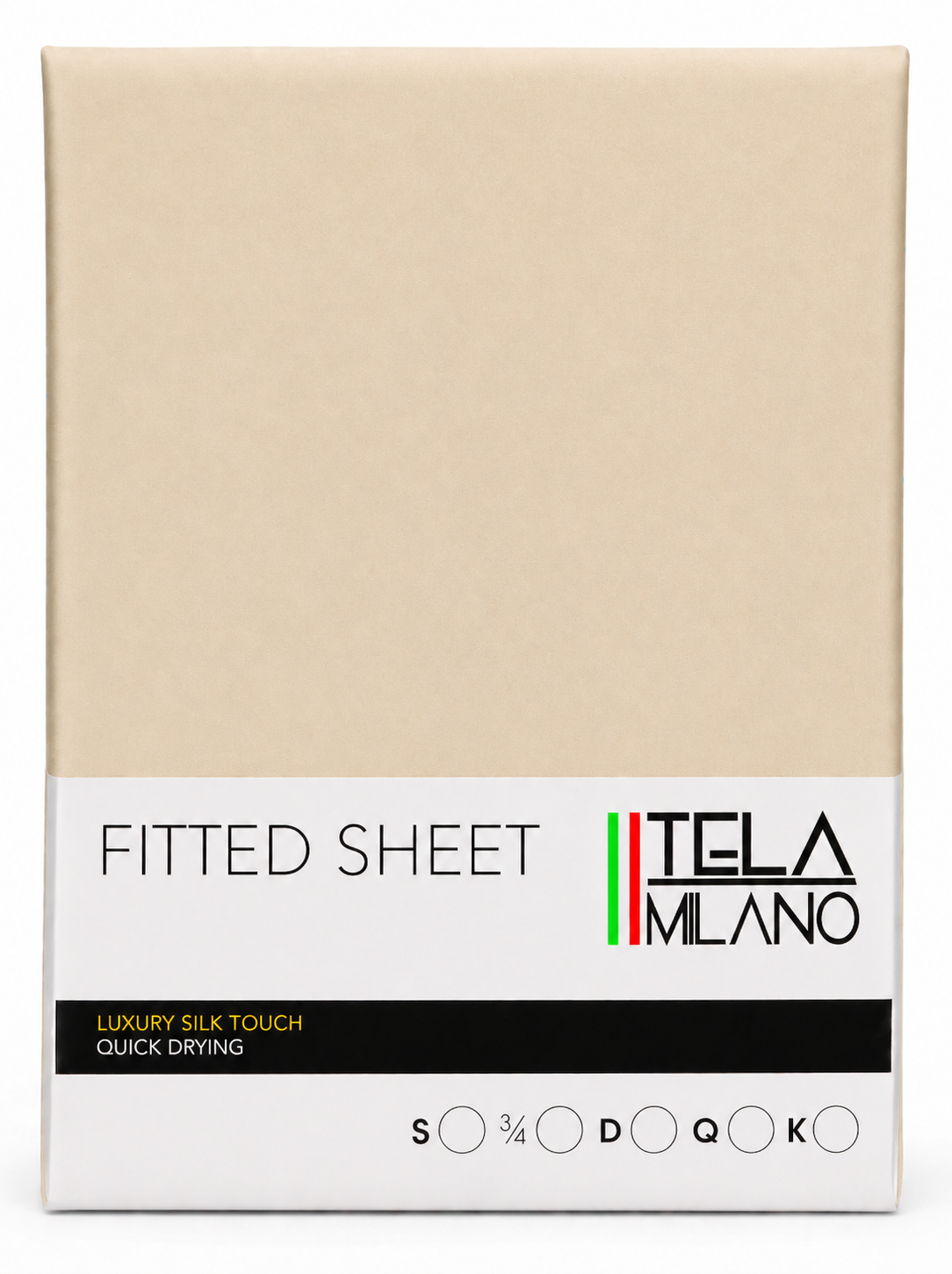TELA MILANO FITTED SHEET  QUEEN