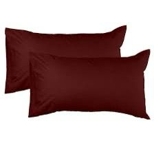 CASA PILLOW CASES STD 2PACK-WINE