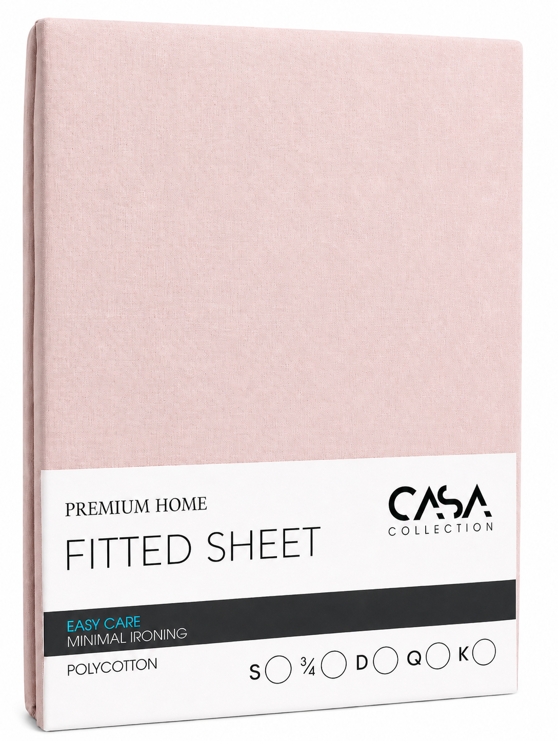 CASA FITTED SHEET DBL