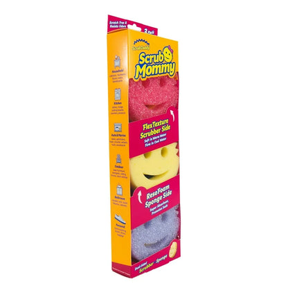 SCRUB MOMMY COLOURS 3PK