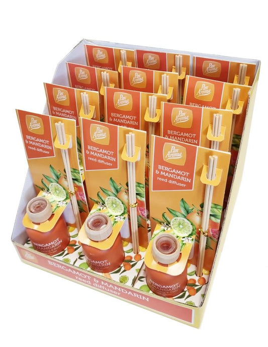 PAN AROMA CANDLES-BERGAMOT & MANDARIN